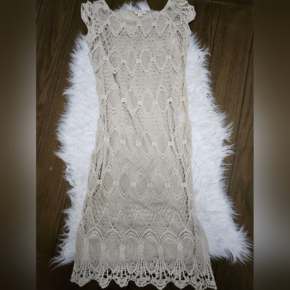 Pinky Lace Top in Cream